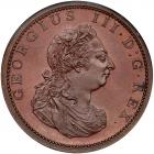 Great Britain. Pattern Proof Copper Two Pence, 1805 NGC PF65 BR