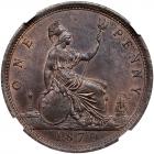 Great Britain. Penny, 1870 NGC MS63 BR - 2