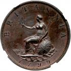 Great Britain. Halfpenny, 1799 NGC Unc - 2