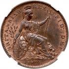 Great Britain. Farthing, 1826 NGC MS64 RB - 2