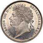 Great Britain. Shilling, 1825 NGC MS64