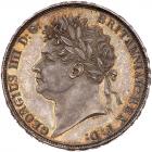 Great Britain. Crown, 1821 NGC MS63