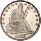 1883 Liberty Seated 50C PCGS Proof 62