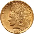 1910-S $10 Indian NGC AU58