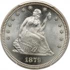 1879 Liberty Seated 25C PCGS MS67