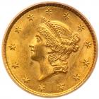 1853-O $1 Gold Liberty PCGS MS64