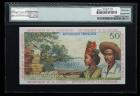 French Antilles. 50 Francs, ND (1964) - 2