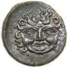 Sicily, Kamarina. AE Tetras (4.11 g), ca. 420-405 BC Nearly Mint State