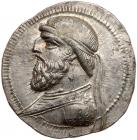 Parthian Kingdom. Mithradates II. Silver Tetradrachm (15.4 g), ca. 123-88 BC Sup