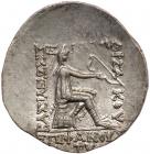 Parthian Kingdom. Mithradates II. Silver Tetradrachm (15.4 g), ca. 123-88 BC Sup - 2