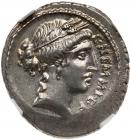 C. Memmius. Silver Denarius (4.11 g), 56 BC