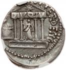 Octavian. Silver Denarius (3.91 g), 36 BC - 2