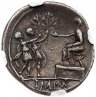 Augustus. Silver Denarius (3.73 g), 27 BC-AD 14 - 2