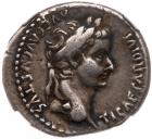 Tiberius. Silver Denarius (3.67 g), AD 14-37