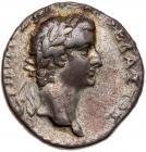 Tiberius. Silver Drachm (3.58 g), AD 14-37 VF