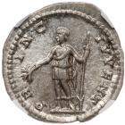 Geta. Silver Denarius (3.16 g), as Caesar, AD 198-209 - 2