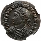 Constantine II. AE Follis (2.87 g), as Caesar, AD 317-337