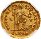 Honorius. Gold Solidus (4.44 g), AD 393-423 - 2