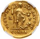 Honorius. Gold Solidus (4.46 g), AD 393-423 - 2