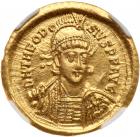 Theodosius II. Gold Solidus (4.44 g), AD 402-450