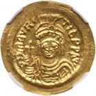 Maurice Tiberius. Gold Solidus (4.27 g), 582-602