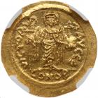 Maurice Tiberius. Gold Solidus (4.27 g), 582-602 - 2