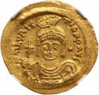 Maurice Tiberius. Gold Light Weight Solidus of 23 Siliquae (4.27 g), 582-602