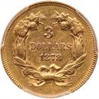 1878 $3 Gold PCGS AU53 - 2