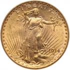 1914-S $20 St. Gaudens PCGS MS64