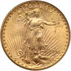 1916-S $20 St. Gaudens NGC MS65