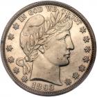 1893 Barber 50C PCGS Proof 63