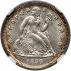 1856 Liberty Seated 10C. Sm Date NGC MS64