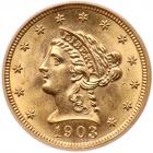 1903 $2.50 Liberty PCGS MS62