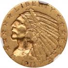 1911-D $5 Indian NGC AU55