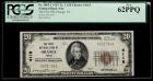 1929 Type 1. $20 National Bank Note. 1st NB of Orange, Texas