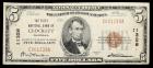 1929 Type 1. $5 National Bank Note. 1st NB of Crockett, California