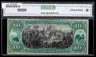 1875, $10 National Bank Note. 1st NB of Vincennes, Indiana - 2