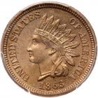 1863 Indian Head 1C PCGS MS64