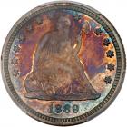 1889 Liberty Seated 25C PCGS Proof 64