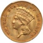 1878 $3 Gold PCGS MS62