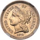 1872 Nickel 3C NGC Proof 66