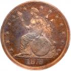 1872 Pattern Commercial Dollar. Copper, Plain Edge. Judd-1217. Pollock-1358 Rarity 7