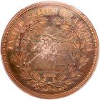 1872 Pattern Commercial Dollar. Copper, Plain Edge. Judd-1217. Pollock-1358 Rarity 7 - 2