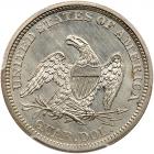 1863 Liberty Seated 25C PCGS MS66 - 2