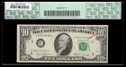 1969-B, $10 Federal Reserve Note. Error. PCGS About New 50PPQ