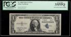 1935-A, $1 Silver Certificate. Error. PCGS Very Fine 35PPQ