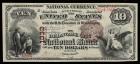 1882, $10 National Bank Note. The Delaware City NB, Delaware City, DE, Ch. #1332. Extremely Fine