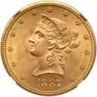 1887-S $10 Liberty NGC MS64