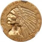1911-D $5 Indian NGC AU58