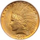 1911 $10 Indian PCGS MS62